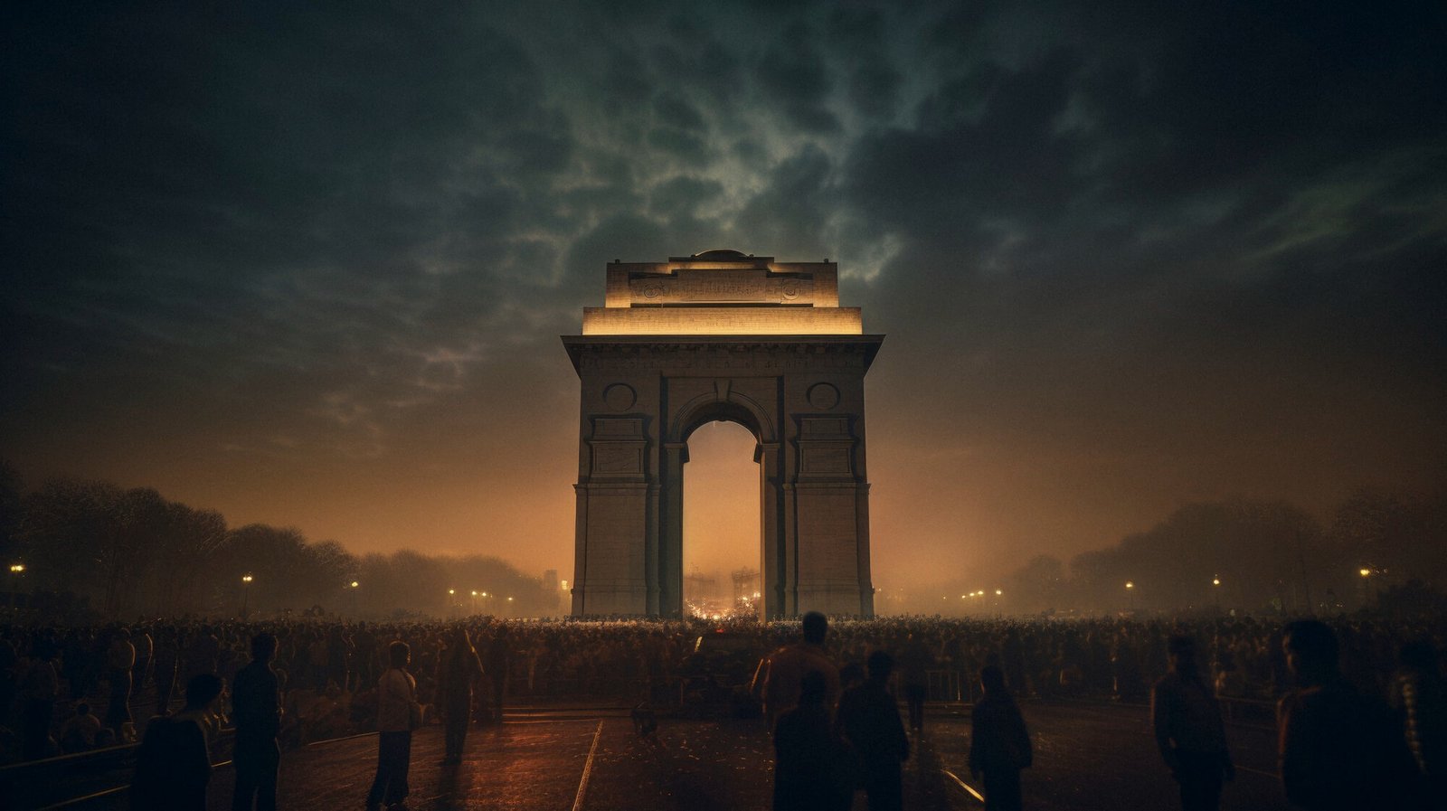 Spiritual tours in India - India Gate iconic monument in Delhi